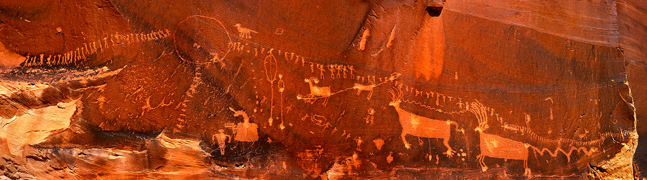 Procession Panel in Comb Ridge, Utah